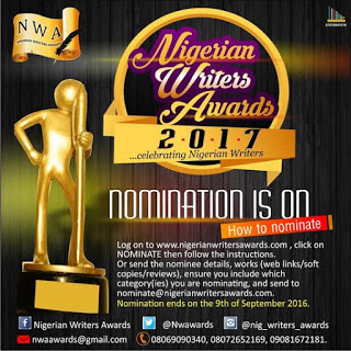 Nigerian Writers Awards: Nomination Categories and How to Nominate