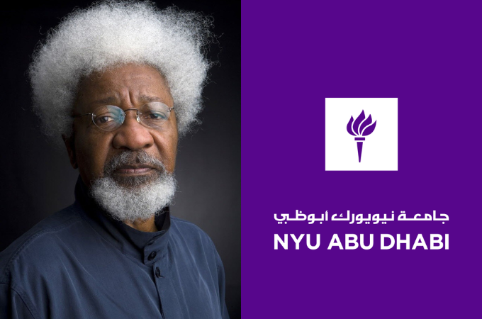 Wole Soyinka Joins NYU Abu Dhabi Faculty as Arts Professor of Theater